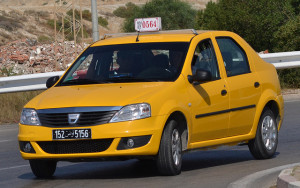 Dacia logan taxi